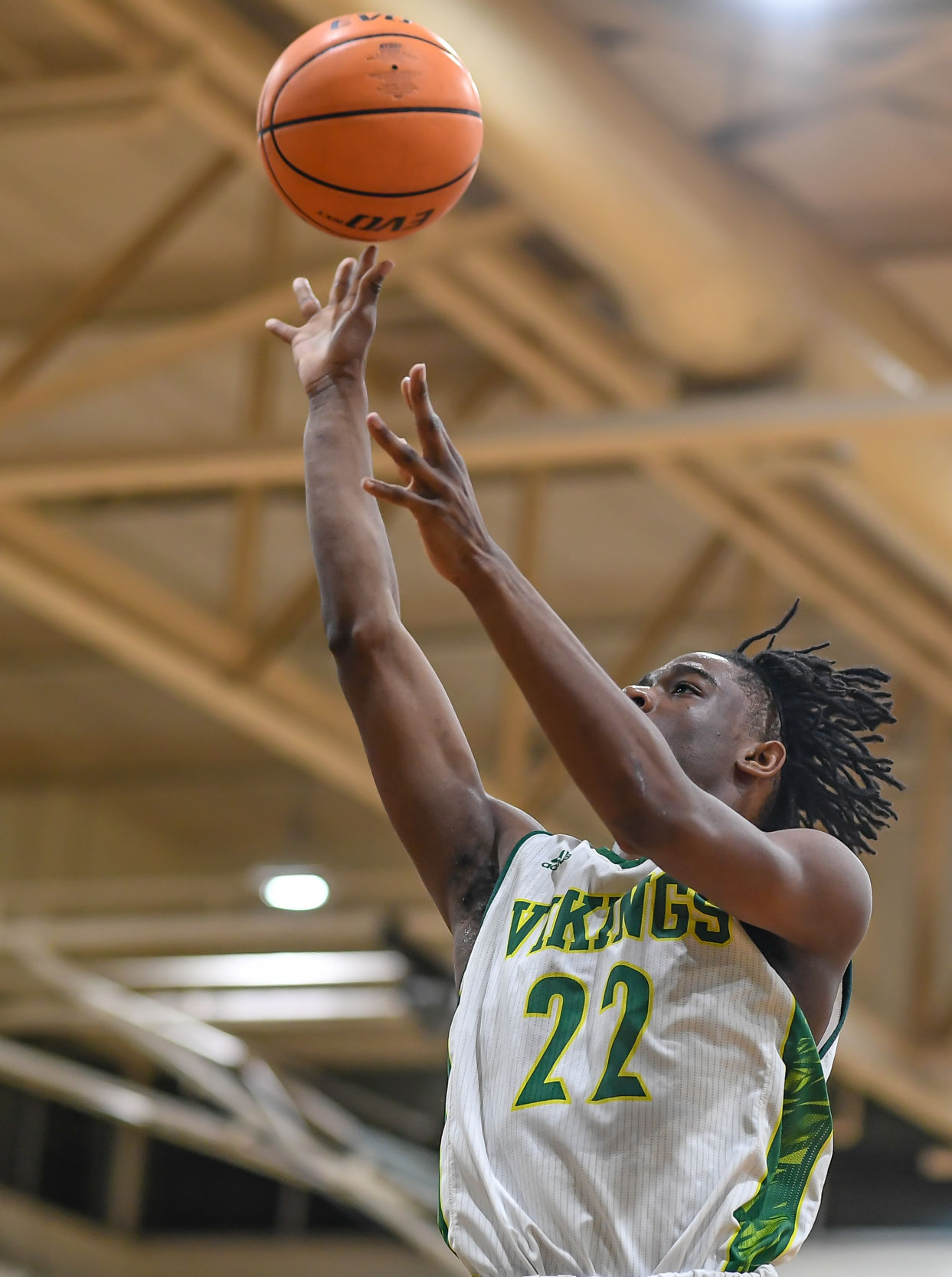 Friday night high school basketball action